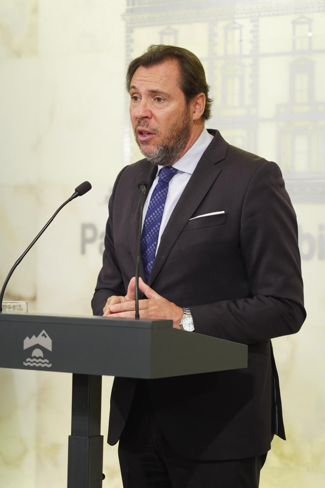 El ministro de Transportes y Movilidad Sostenible, Óscar Puente