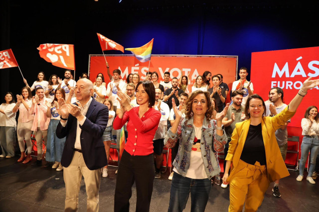 Acto de campaña del PSPV-PSOE este sábado en Alicante
