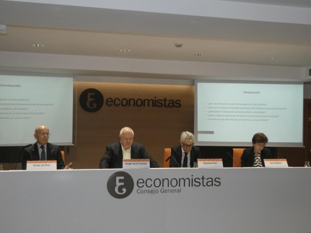 Ginés de Rus, Ángel de la Fuente, Valentín Pich y Anna Matas.