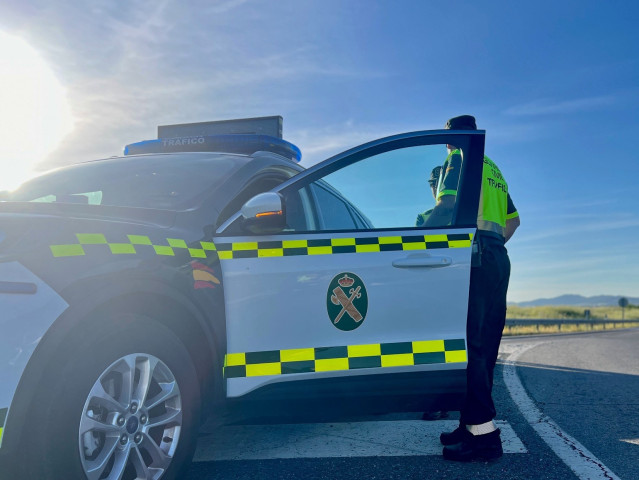 Imagen de un agente de tráfico de la Guardia Civil