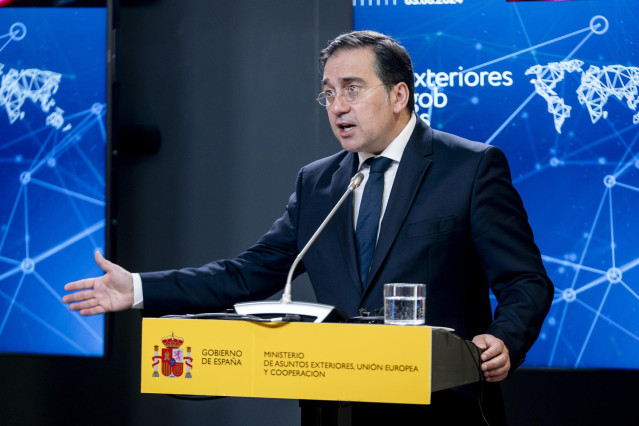 El ministro de Asuntos Exteriores, Unión Europea y Cooperación, José Manuel Albares