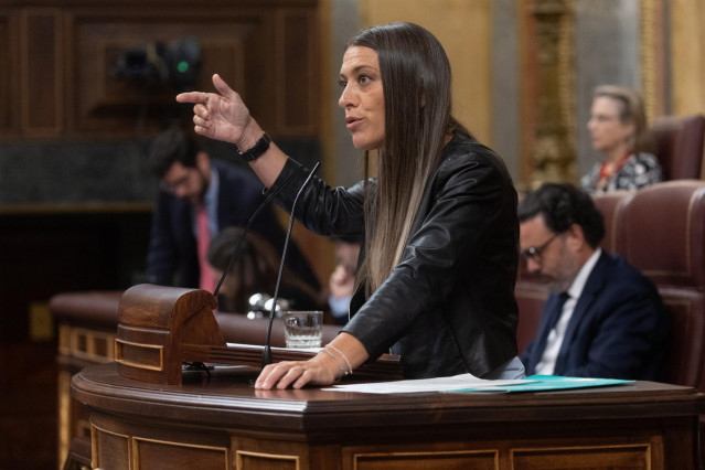 La portavoz de Junts en el Congreso, Miriam Nogueras