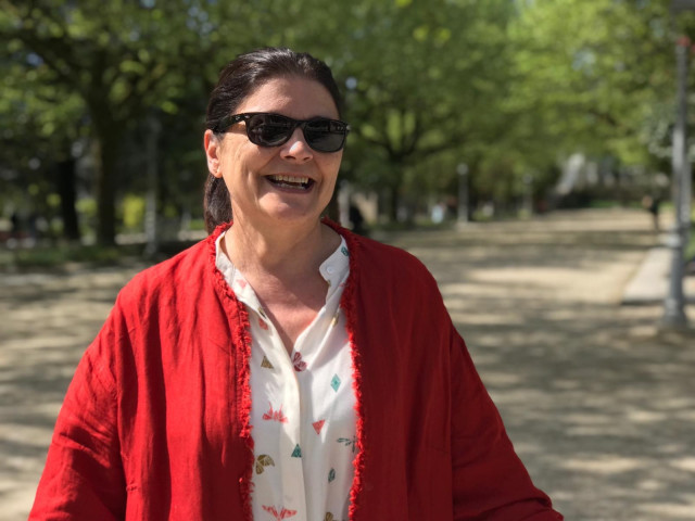 Archivo - Carme da Silva, cabeza de lista del BNG al Congreso de los Diputados por Pontevedra, para las elecciones del 28 de abril, posa para una entrevista con Europa Press