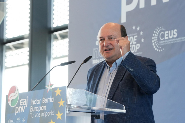 El presidente del PNV, Andoni Ortuzar
