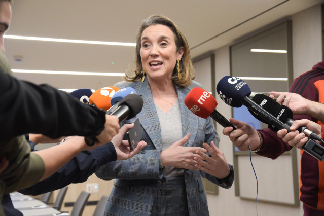 Archivo - La secretaria general del Partido Popular, Cuca Gamarra