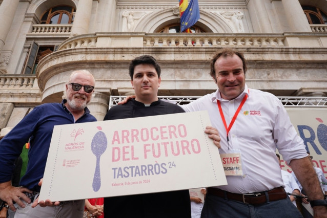 Archivo - El chef Eduardo Guerrero, premio 'Arrocero del Futuro' con un arroz de codorniz de maíz reposada y colmenillas rellena