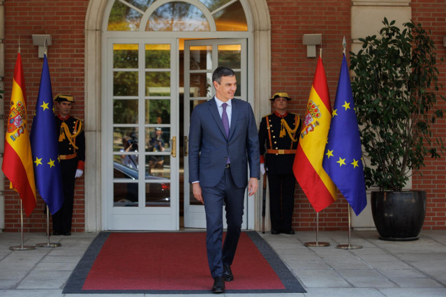 El presidente del Gobierno, Pedro Sánchez