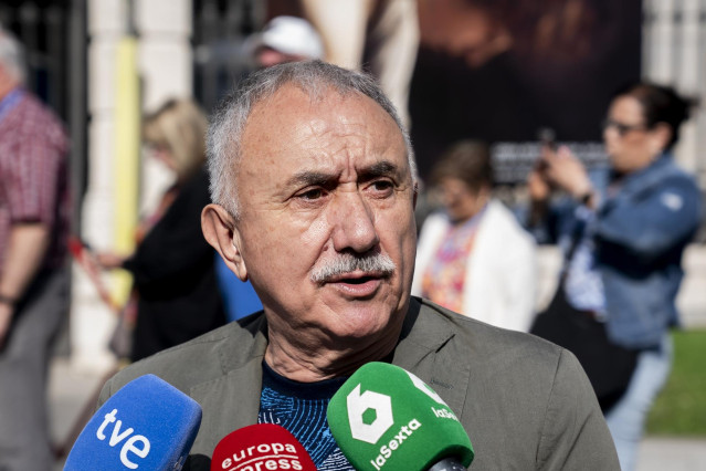 El secretario general de UGT, Pepe Álvarez