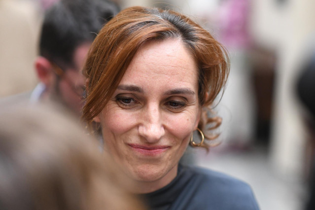 La ministra de Sanidad, Mónica García, durante una sesión de control al Gobierno, en el Senado, a 11 de junio de 2024, en Madrid (España).