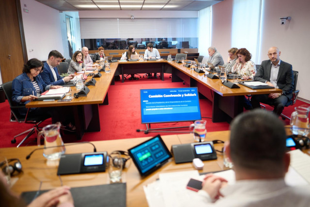Archivo - Comisión de Convivencia y Solidaridad Internacional del Parlamento de Navarra.