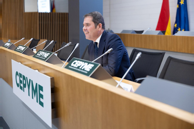 Archivo - El presidente de Cepyme, Gerardo Cuerva.