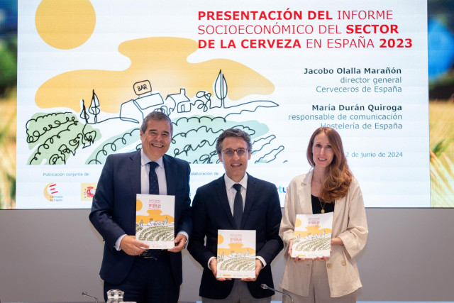 Preentación del Informe socioeconómico del sector de la cerveza.