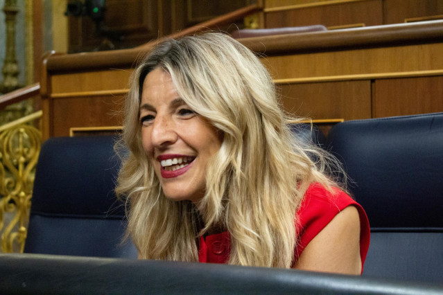 La vicepresidenta segunda, Yolanda Díaz