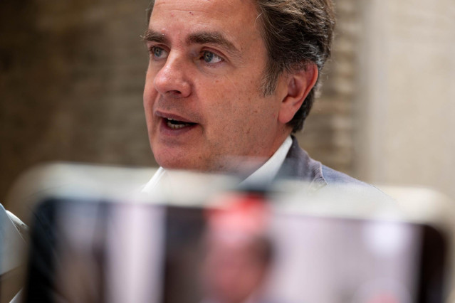 El consejero de Hacienda, Administración Pública y Presupuestos del Gobierno de Aragón, Roberto Bermúdez de Castro.