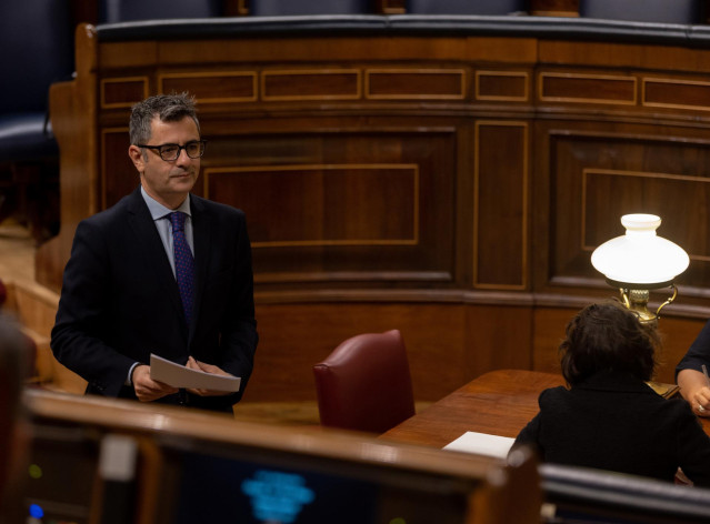 Archivo - El ministro de la Presidencia, Justicia y Relaciones con las Cortes, Félix Bolaños.