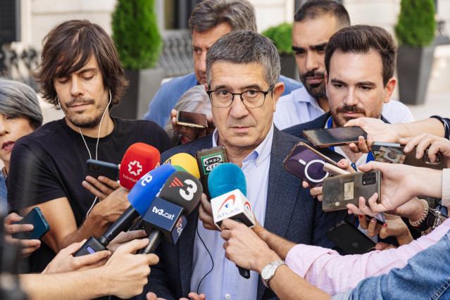 Archivo - El portavoz del PSOE en el Congreso, Patxi López.