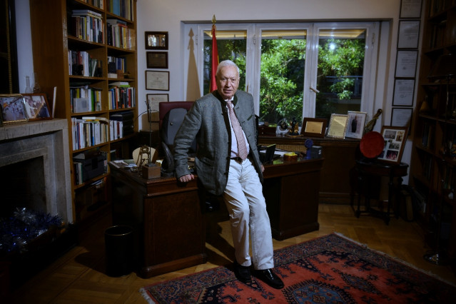 El exministro de Asuntos Exteriores José Manuel García-Margallo concede una entrevista a Europa Press coincidiendo con el décimo aniversario de la abdicación de Juan Carlos I.