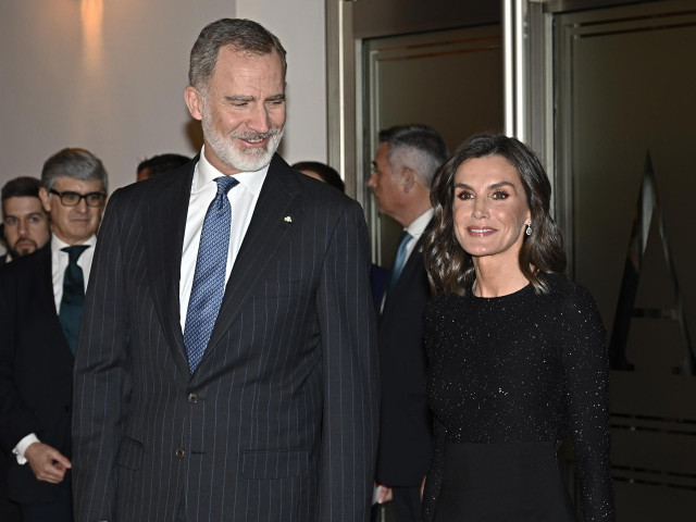 Archivo - Los Reyes Felipe IV y Letizia