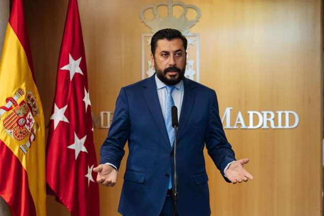 El portavoz del Partido Popular en la Asamblea de Madrid, Carlos Díaz-Pache.