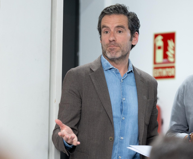 El portavoz y vicesecretario de Cultura del PP, Borja Sémper,  a su salida de una rueda de prensa posterior a la reunión del Comité de Dirección del Partido Popular, en la sede nacional del PP, a 10 de junio de 2024, en Madrid (España). El Partido Popular