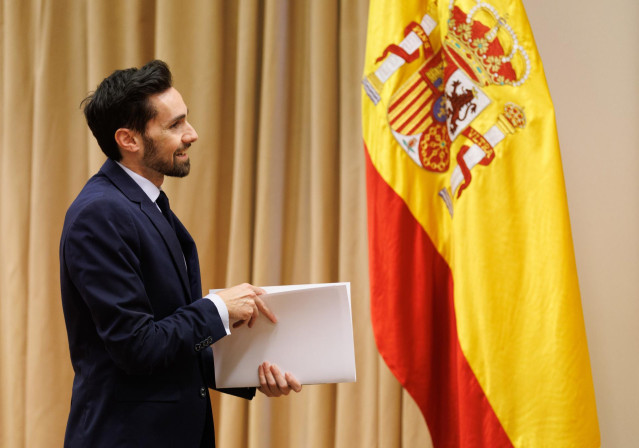 Archivo - El secretario de Estado de Seguridad, Rafael Pérez, a su llegada a una comisión de Interior