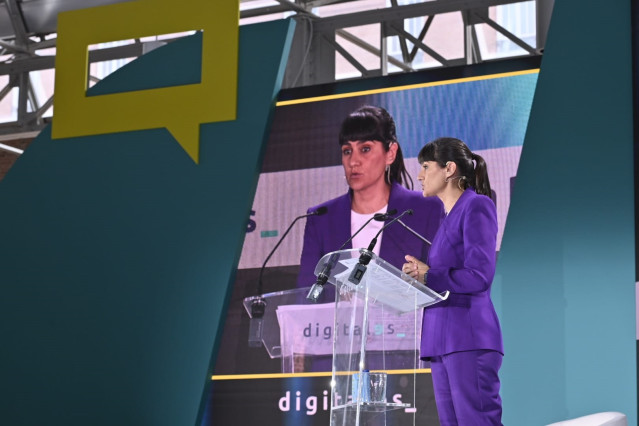 Archivo - La secretaria de Estado de Telecomunicaciones e Infraestructura Digital, María González Veracruz, en su intervención de la segunda y última jornada de la edición de 2024 del DigitalES Summit, a 20 de junio de 2024, en Madrid (España).