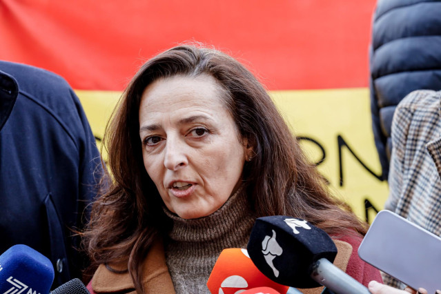 Archivo - La vicesecretaría jurídica de VOX, Marta Castro, en una imagen de archivo