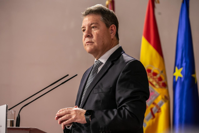 Archivo - El jefe del Ejecutivo autonómico, Emiliano García-Page