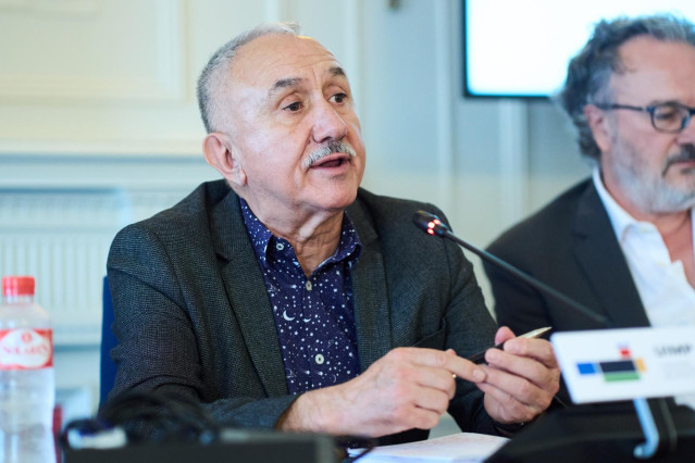 El secretario general de UGT, Pepe Álvarez