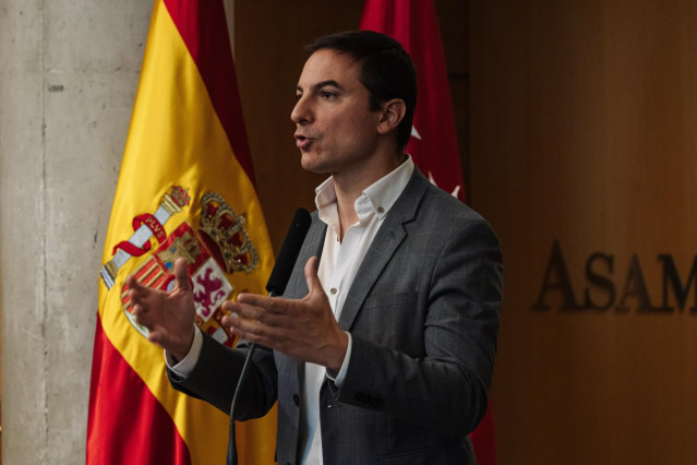El portavoz del PSOE en la Asamblea de Madrid.
