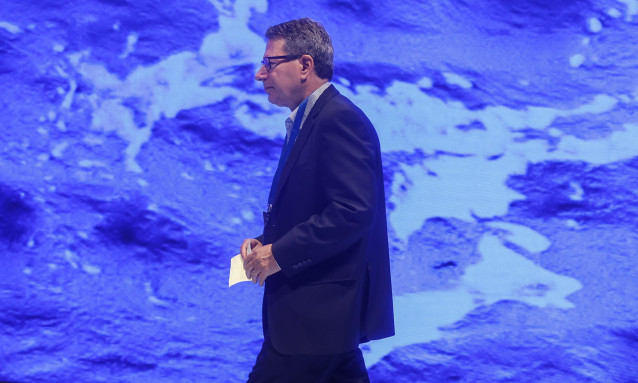 El historiador financiero, estratega de inversiones y periodista, Robert Kaplan, durante la primera jornada del I Foro Económico y Social del Mediterráneo