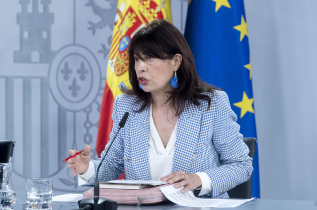 Archivo - La ministra de Igualdad, Ana Redondo