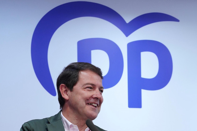 El presidente del PP de Castilla y León, Alfonso Fernández Mañueco.