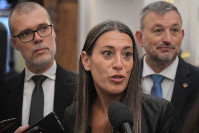 La portavoz de Junts en el Congreso, Miriam Nogueras.