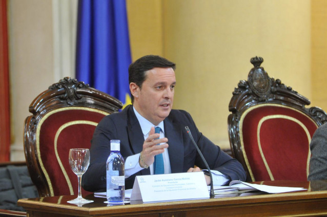 Archivo - El Presidente de la Diputación de Almería, Javier Aureliano Garcia