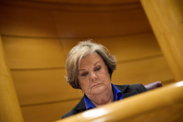 Archivo - La presidenta del Tribunal de Cuentas, Enriqueta Chicano