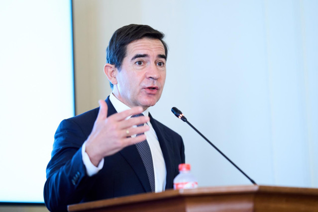 El presidente del BBVA, Carlos Torres Vila, a 17 de junio de 2024, en Santander, Cantabria (España)