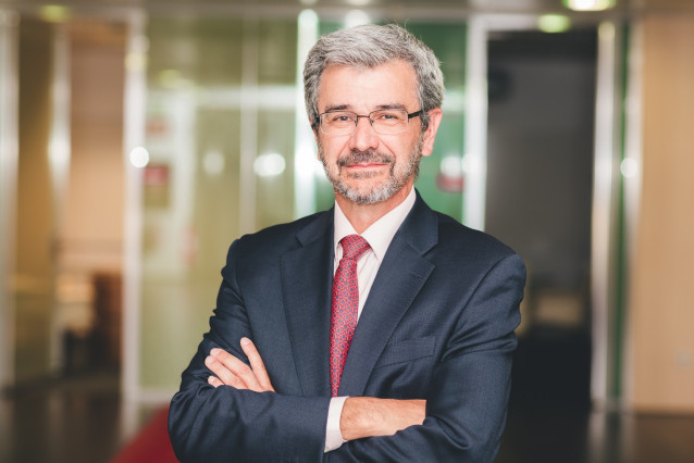 Archivo - El presidente de la Asociación Española de Factoring y Confirming, Carlos García Casas