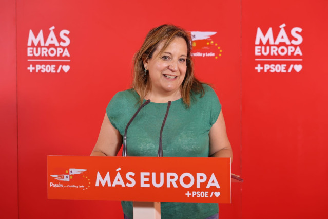 Archivo - La líder del PSOE en el Parlamento Europeo, Iratxe García