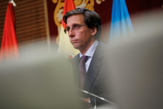 Archivo - El alcalde de Madrid, José Luis Martínez-Almeida