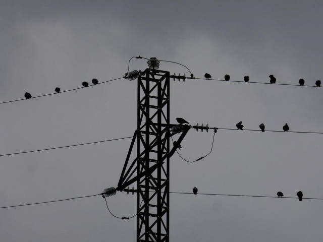 Archivo - Torre de electricidad.