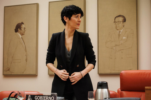 Archivo - La ministra de Inclusión, Seguridad Social y Migraciones, Elma Saiz