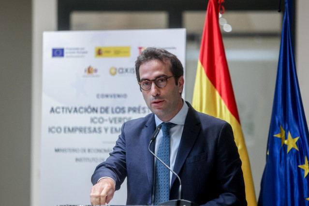 El ministro de Economía, Comercio y Empresa, Carlos Cuerpo.