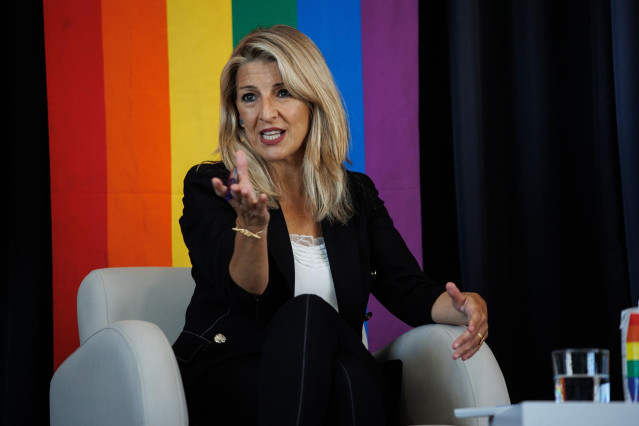 La vicepresidenta segunda y ministra de Trabajo, Yolanda Díaz.