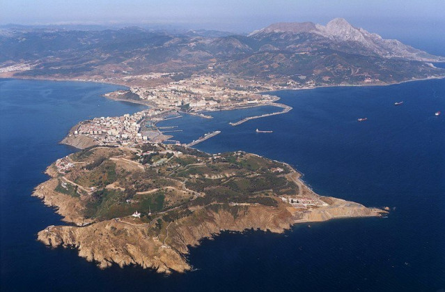 Archivo - Vista aérea de Ceuta, imagen de archivo.