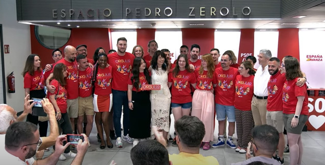 El PSOE carga contra Ayuso en la celebración del Orgullo y defiende su recurso de inconstitucionalidad