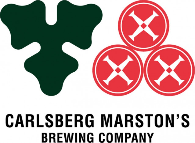Carlsberg Marston's Brewing Company logo
