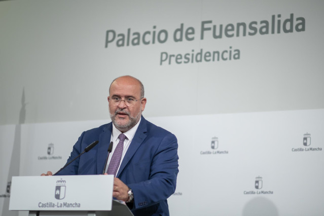 El vicepresidente primero del Gobierno regional, José Luis Martínez Guijarro