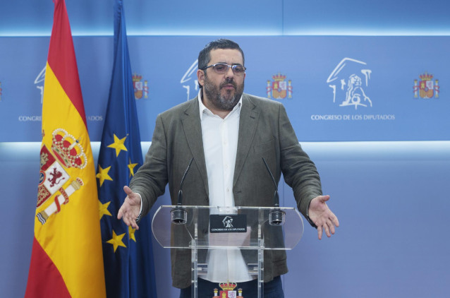 Archivo - El diputado de Sumar MÉS en el Congreso, Vicenç Vidal.