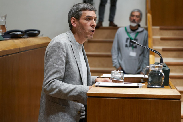 El parlamentario de Sumar, Jon Hernández.
